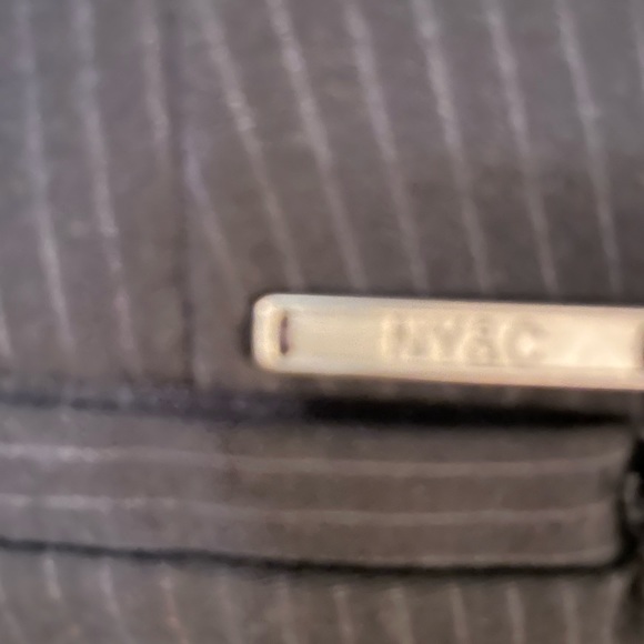 Grey pinstriped slacks - Picture 2 of 4